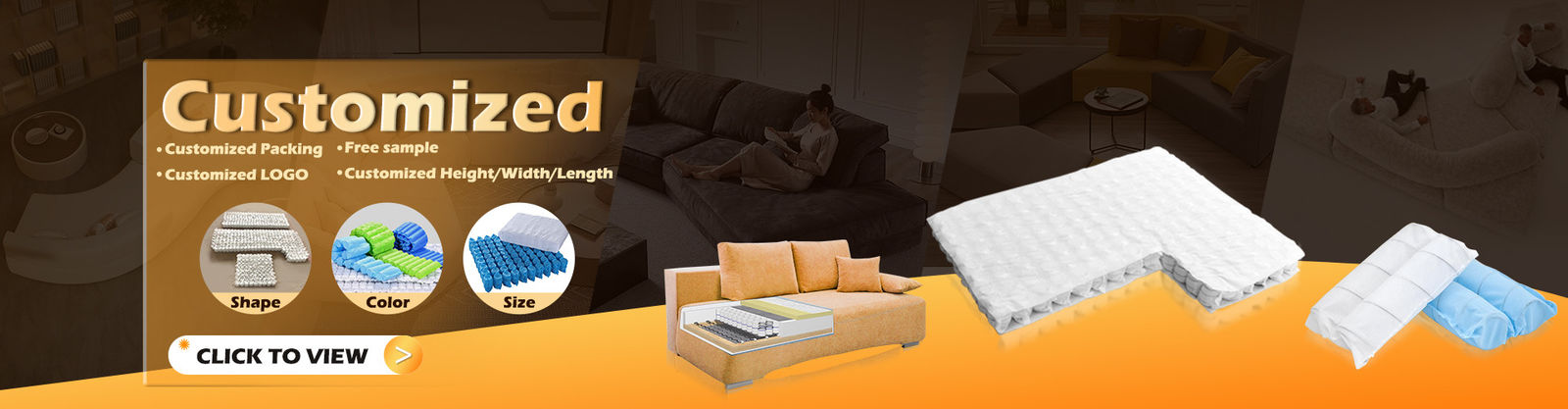 Couchette à ressort de poche