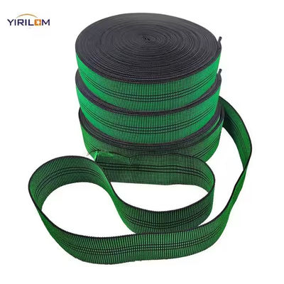 Cinture en polyester en tissus de couchette en élasticité tricotée
