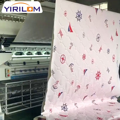 Tissu de couette de matelas doux et durable avec logo et couleur personnalisés