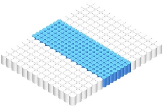 OEM Roll Up Packing personnalisé 2.0mm Pocket Spring pour le matelas