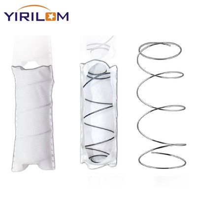 Couchette silencieuse à ressort de poche personnalisée pour canapés de 1,8 mm de diamètre