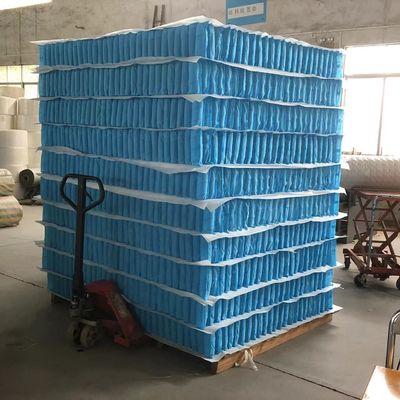 Unité de ressort de poche de matelas en acier à haute teneur en carbone avec options de zone 1/3/5/7 pour un support optimal