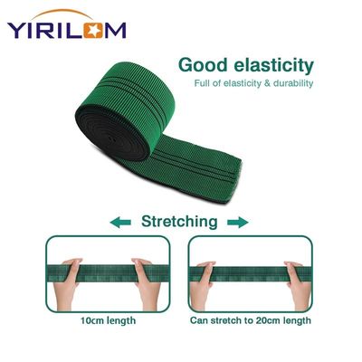 Couchette personnalisable de 5 cm de largeur ceintures en caoutchouc élastique pour canapés et chaises
