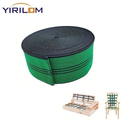 Couchette élastique personnalisée 48 mm Couchette élastique bande de tissu de tapisserie pour meubles