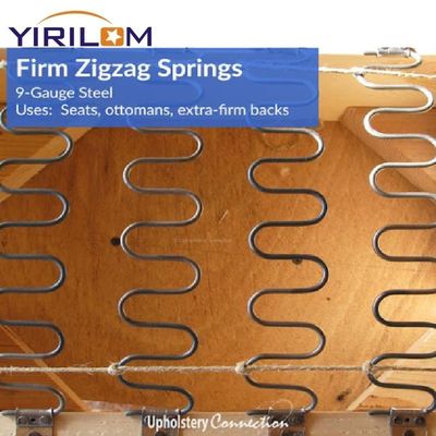 Taille personnalisée en forme de S Zig Zag ressorts pour le siège et le dos du canapé