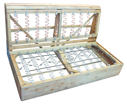 Printemps zigzag durable avec diamètre de fil et hauteur d'arc personnalisables pour les accessoires de meubles de canapé