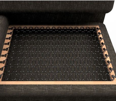 Canapé en forme de S Zigzag Spring avec 2,8 mm-4,0 mm de diamètre de fil et 50 kg-200 kg de capacité de charge pour les meubles