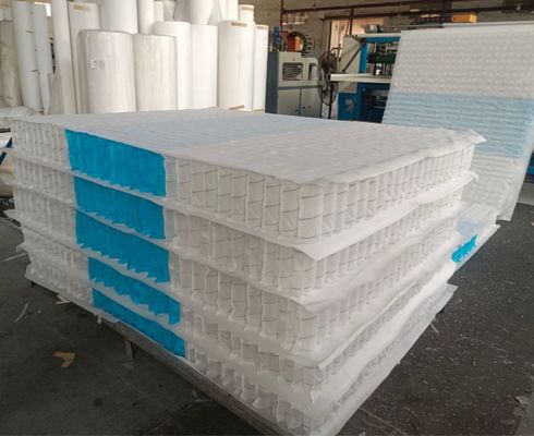 Unité de ressort de poche super silencieuse de 20 cm de hauteur avec zones personnalisées pour matelas et meubles