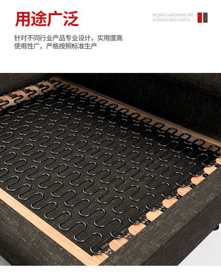 Diamètre de fil personnalisé demi-cercle Zigzag ressort pour le canapé tapisseries intérieures
