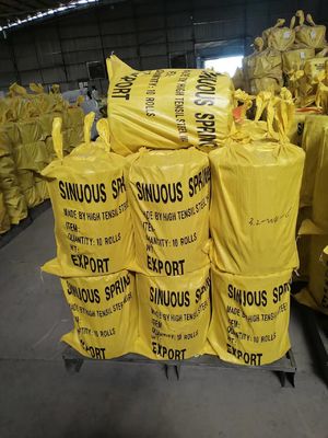 Printemps en zigzag en forme de S roulé sur mesure pour le canapé