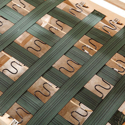 Printemps zigzag noir pour canapé avec hauteur d'arc personnalisée 16-35mm largeur et surface électroplatée