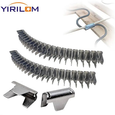 Cadre de matelas Clip Staple M66 Steel Spring Clip Staple pour les canapés Cadre de lit U Clips Staples pour le matelas