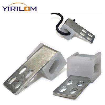 4 trous en métal en plastique Zig Zag Clip à ressort pour fixer Grapa De Resorte Para Sofa Lit Clip à ressort