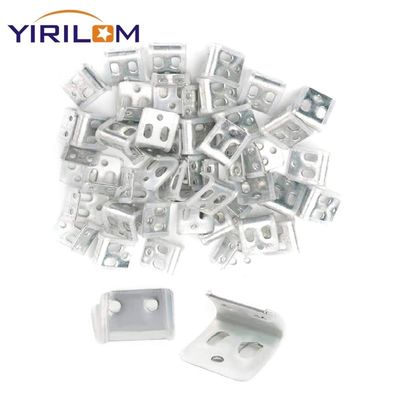 4 trous en métal en plastique Zig Zag Clip à ressort pour fixer Grapa De Resorte Para Sofa Lit Clip à ressort