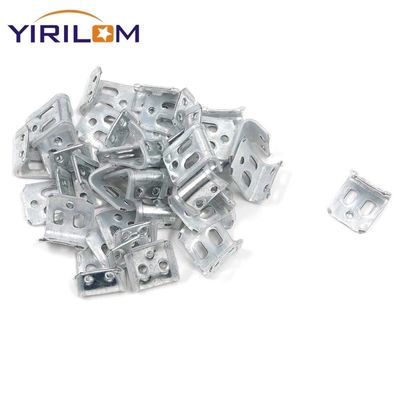5 trous en zinc recouvert de plastique couvert de demi-clip de ressort pour les meubles de canapé ressorts sinueux