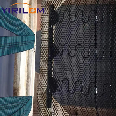 Accessoires de canapé bande de clip en plastique pour Zigzag YIRILOM 200m/Roll Longueur 80kg Résistance à la traction Facile à installer