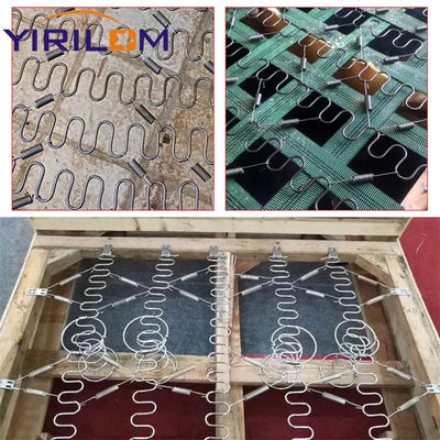 1.5 mm de diamètre Crochet d'équilibre de ressort Clips de fixation pour accessoires de meubles de canapé