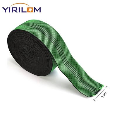 Tissu en caoutchouc hautement élastique avec polyester de nylon pour les accessoires intérieurs de canapé