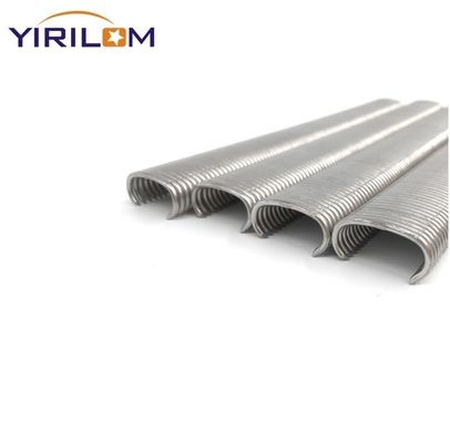 Agrafe de matelas en zinc galvanisé avec couronne de 17/18/19/22mm pour cadre de lit en fer de meubles - Anneau de fixation - 6000 pièces/carton