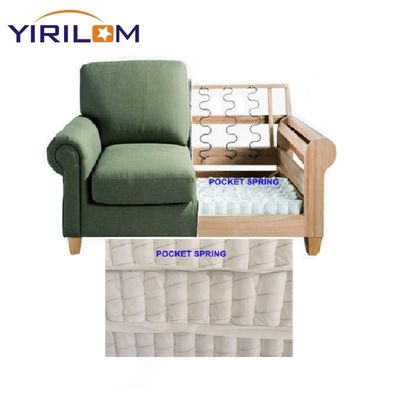 Taille et forme personnalisées bobines de ressort élastique de poche pour coussin de canapé
