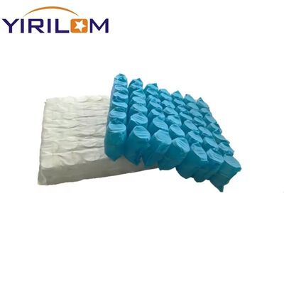 OEM Blanc 4 pouces hauteur 2,0 mm diamètre de bobine couverture en tissu non tissé canapé Unité de bobine de ressort de poche