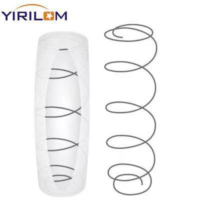 18*18*4 pouces individuellement enveloppé canapé Pocket Coil ressorts pour les coussins de siège