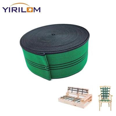 Couchette en polyester de 50 mm, bande élastique pour accessoires de meubles
