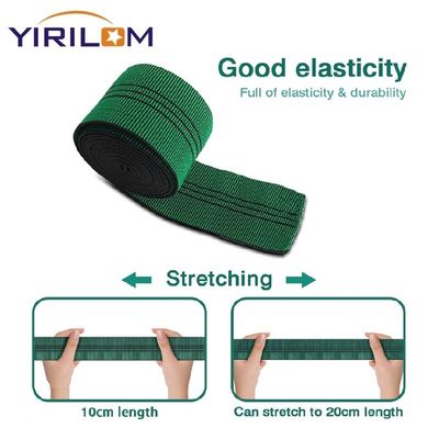 Ceinture élastique de canapé flexible et durable en gros Polypropylène + Matériau en caoutchouc