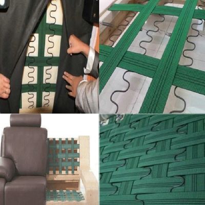 Couchette élastique chaise rembourrage dos ceinture élastique