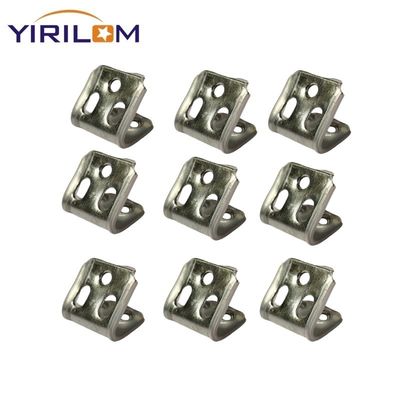 4 trous de métal Zig Zag des ressorts des clips pour fixer le canapé ressorts sinueux