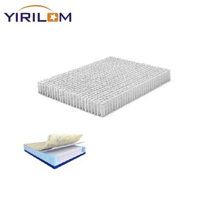 Unité de ressorts ensachés durable pour matelas avec fil d'acier à haute teneur en carbone et soutien 5 zones pour un confort personnalisé