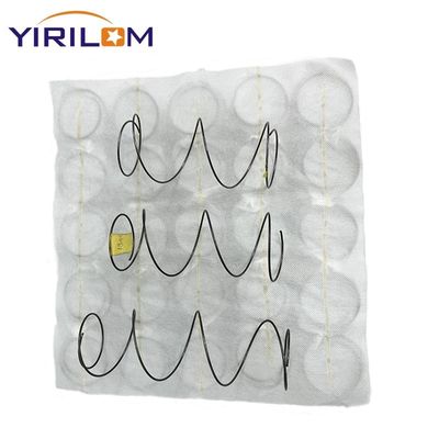 Ressort ensaché pour canapé en fil d'acier à haute teneur en carbone de taille personnalisable avec 4-7 spires pour un soutien durable du coussin