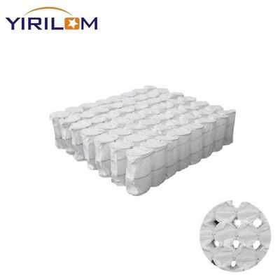 Couchette en fil d'acier de 1,8 mm et de 2,0 mm personnalisée Unité de ressort de poche pour canapé avec tissu tissé et conception de poche individuelle