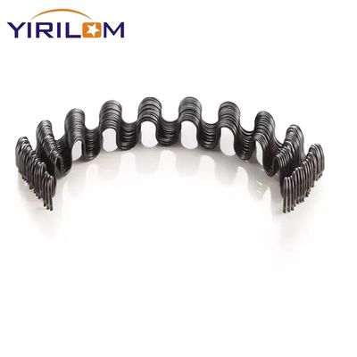 Personnalisé noir de 4,0 mm de fil de fer de diamètre Zig Zag printemps pour lit canapé ou chaise