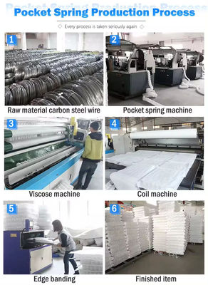 Prix d'usine Foshan Différents modèles peuvent être personnalisés Sofa Pocket Spring Cushion
