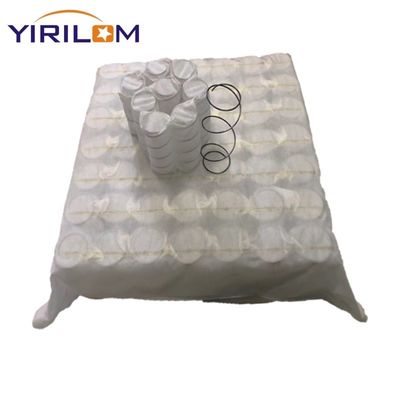 Unité de ressort de poche en tissu non tissé en rouleau blanc pour coussin de canapé