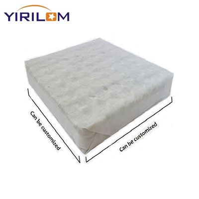 Unité de ressort de poche en tissu non tissé en rouleau blanc pour coussin de canapé