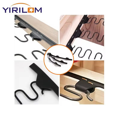 Couchette Noir Couleur Clip Strips Pour le matériel du canapé 12cm Accessoires de meubles