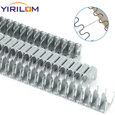Oem 0,8 mm épaisseur de pince pneumatique accessoires matériels pour le canapé Zigzag fixation de ressort