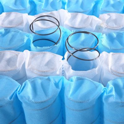 Matelas à ressorts ensachés à haut rebond silencieux, anti-moisissure pour matelas de chambre