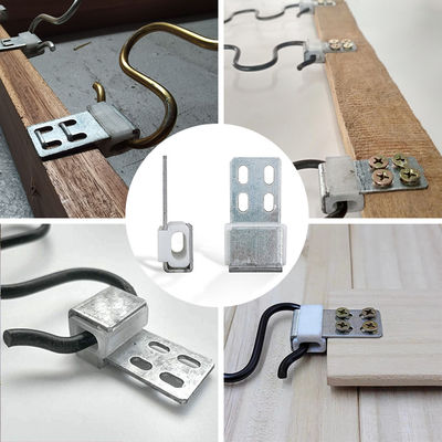 Bon prix 4 trous canapé printemps canapé métal plastique composite clips pour les meubles Zigzag printemps
