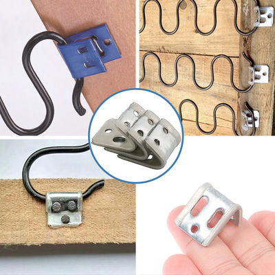 4 / 5 Des trous au ressort Couch Clips Accessoires de matériel pour Zigzag