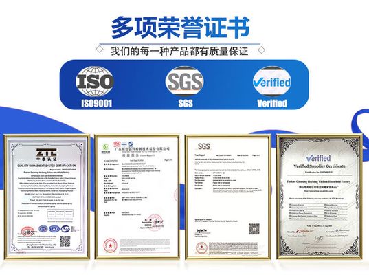 Ressort ensaché de 23 cm de hauteur totale, ressorts ensachés zonés personnalisés