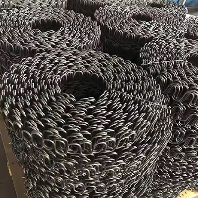 Couchette personnalisée de 4,8 mm Zigzag Spring Fil d'acier à haute teneur en carbone