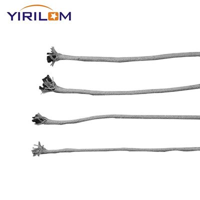 Vente en gros de raccords de câbles de tuyauterie en coton naturel 4 mm pour meubles