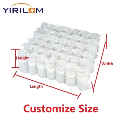 Couchette personnalisée à ressort de poche 8cm-25cm Hauteur 500-2000 bobines