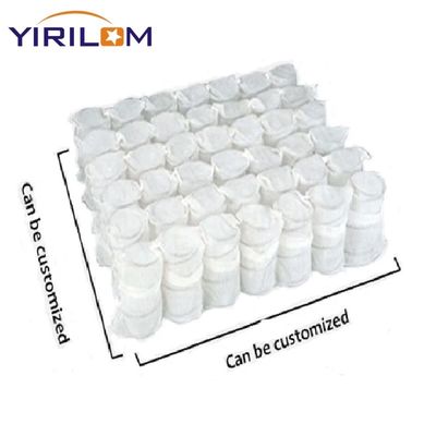 Coil de ressort de poche personnalisable pour canapé avec 4-7 tours et hauteur de 6-25 cm pour un support moyen et ferme