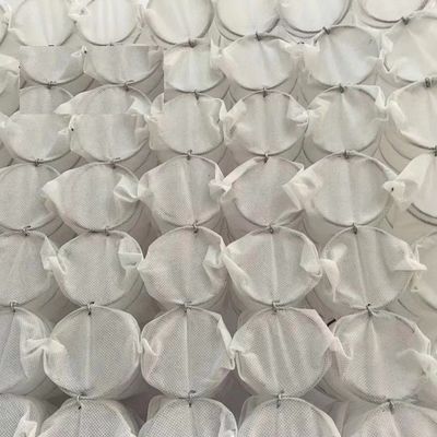 Coil de ressort de poche personnalisable pour canapé avec 4-7 tours et hauteur de 6-25 cm pour un support moyen et ferme