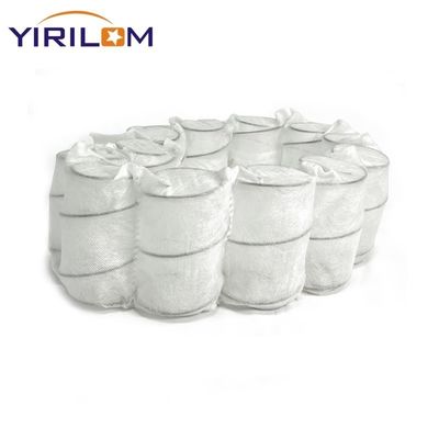 Unité de ressorts ensachés pour canapé en fil d'acier à haute teneur en carbone avec tissu tissé de 65-100g/㎡ et taille personnalisée