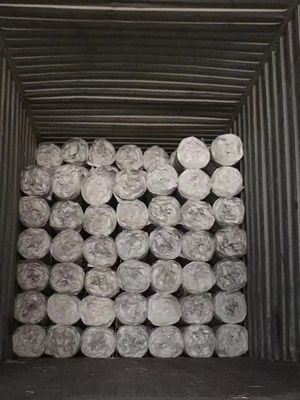 Unité de ressorts ensachés pour canapé en fil d'acier à haute teneur en carbone avec tissu tissé de 65-100g/㎡ et taille personnalisée